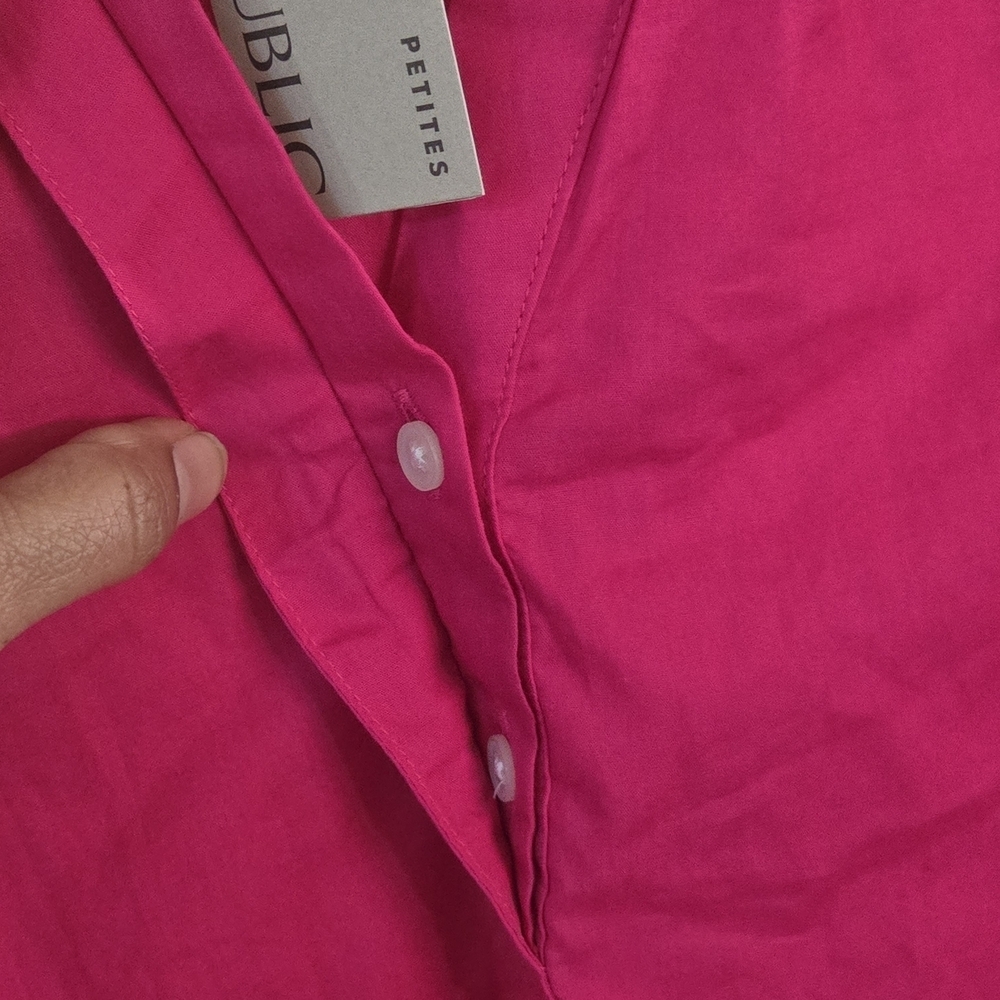 Banana Republic Pink Women's Top - Picture 5 of 9